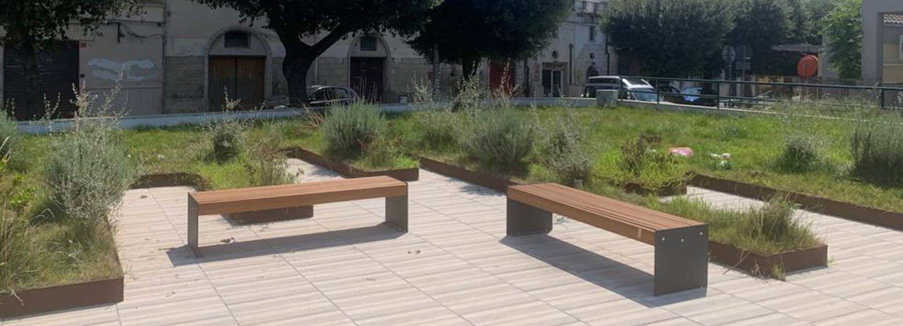 Table Lena 3 Banc Lena mobilier urbain