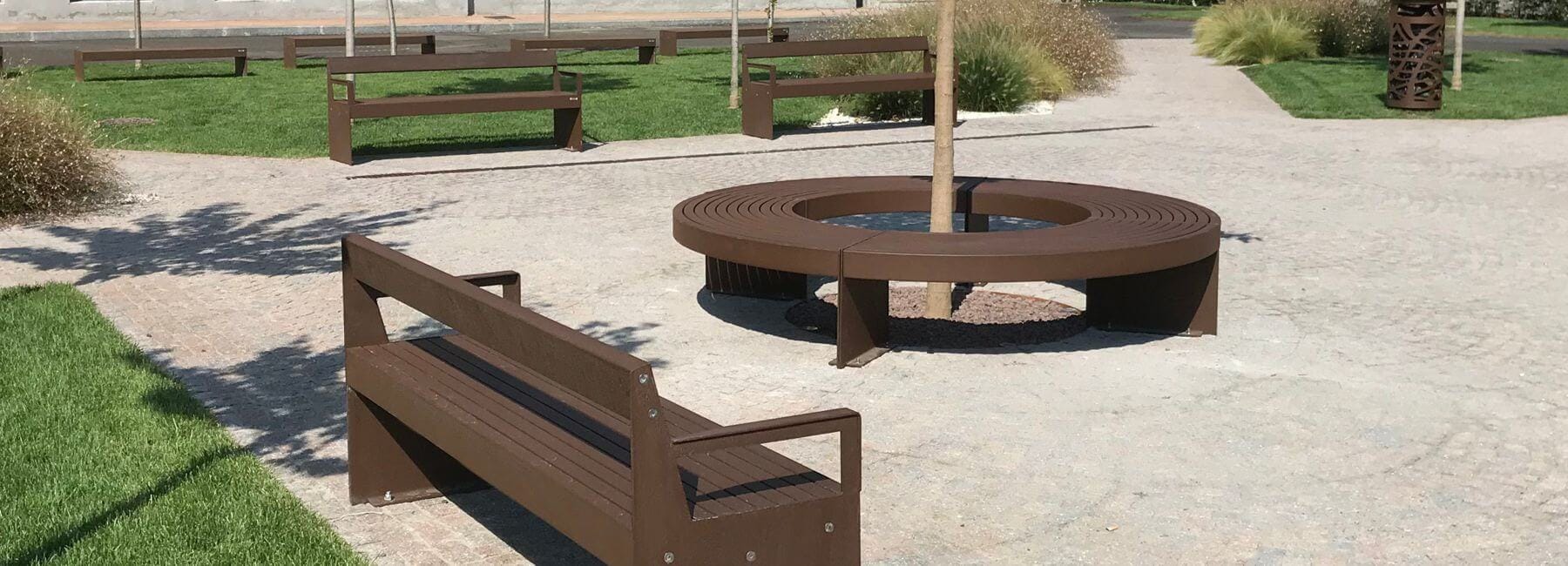 Banc Lena 1 Banc Lena mobilier urbain