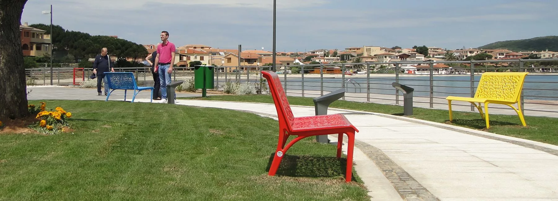 Banc Monet 6 Banc design extérieur Monet