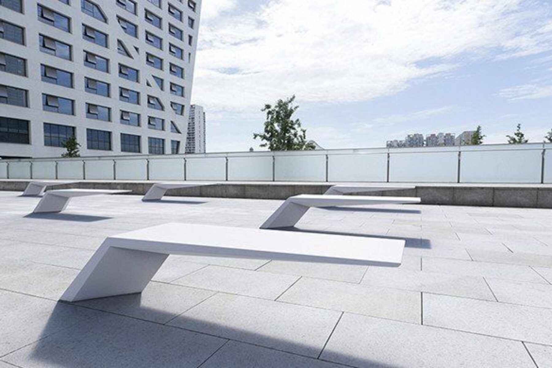 Banc Wing UTC — Mobilier urbain
