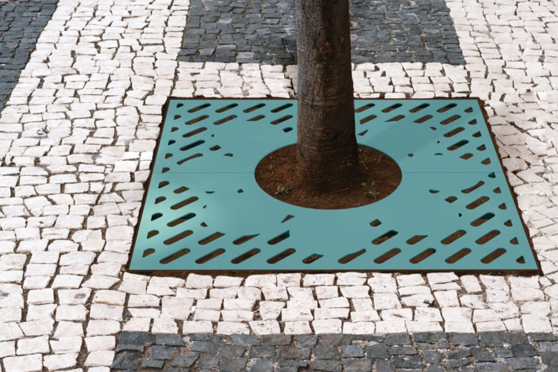 Grille d’arbre Dryas — Mobilier urbain
