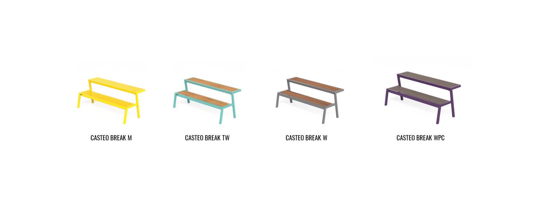 Table Casteo Break 4 Table extérieur Casteao Break