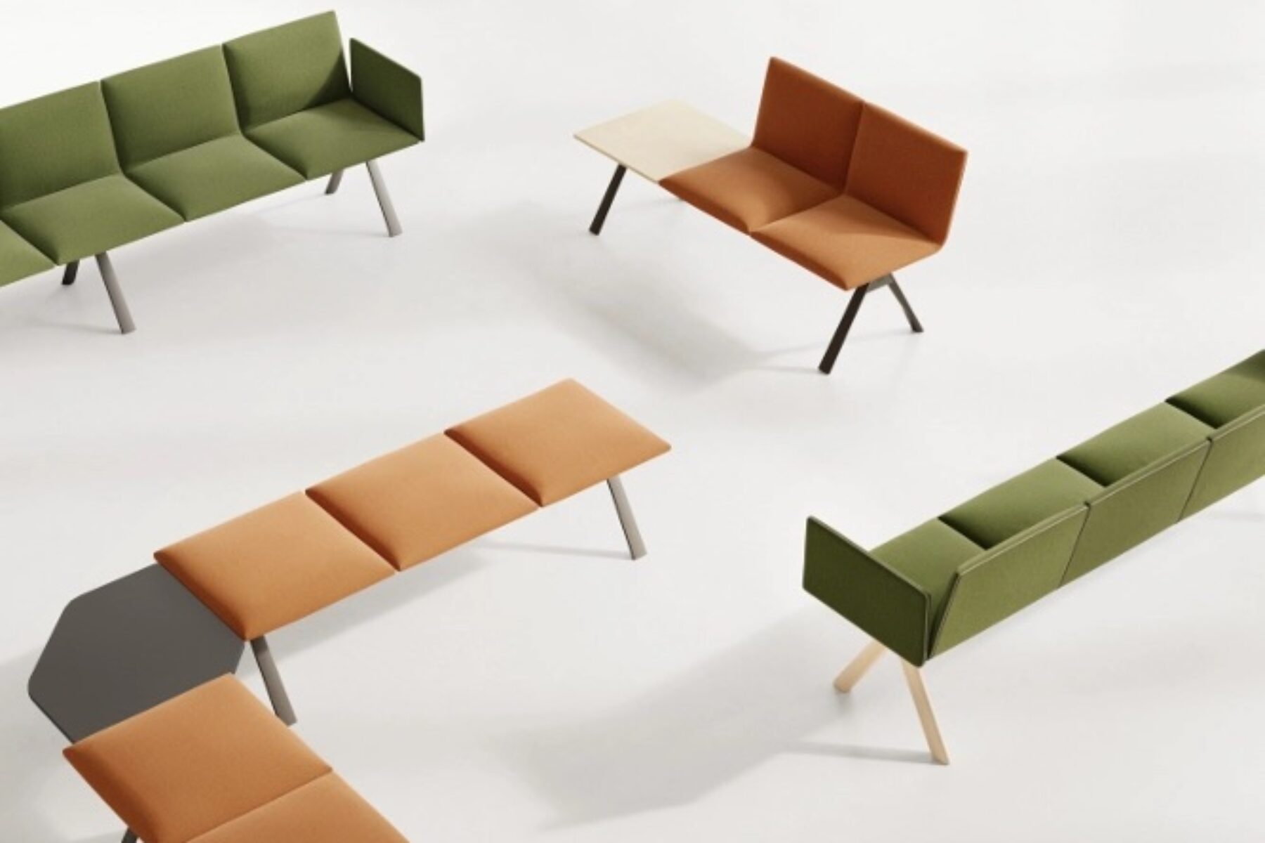Banc SLAM soft — Mobilier urbain