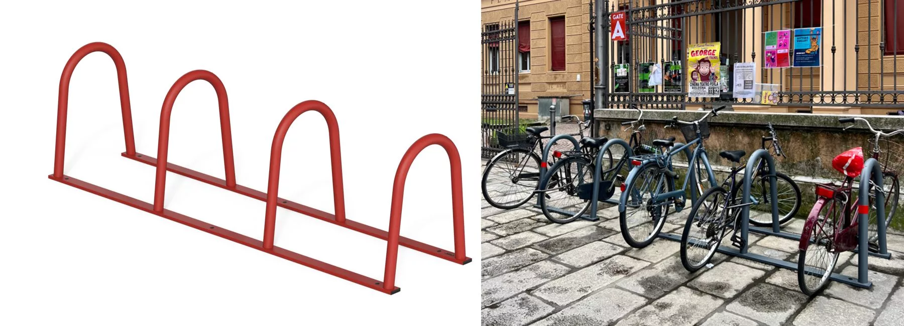 Porte-vélos Bologna 3 Porte-vélos Bologna