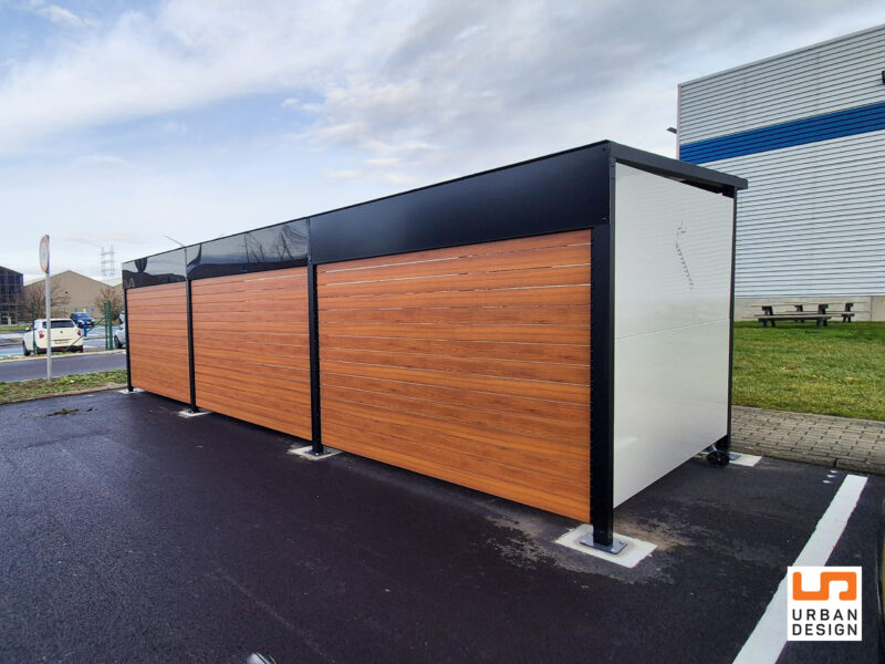 Aménagement extérieur complet chez Lyreco : mobilier urbain et solutions de mobilité