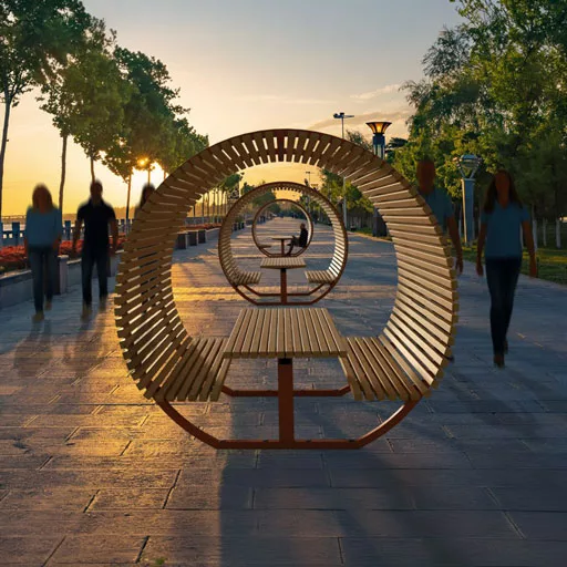 Derrière chaque projet, des fabricants de mobilier urbain d'exception 11 CISON CONTEA COLL. O 23.1