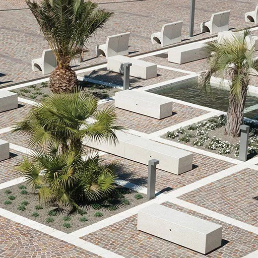 Derrière chaque projet, des fabricants de mobilier urbain d'exception 8 panchina demetra.4 f